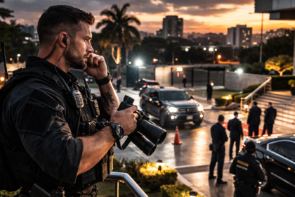 A atenção ao detalhe e a leitura de ambiente são decisivas na proteção de autoridades, explica Ernesto Kenji Igarashi.