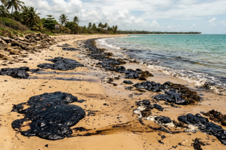 Manchas de óleo voltam ao litoral de Maceió: o que se sabe e quais cuidados moradores e turistas devem tomar